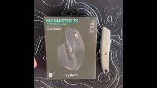 Logitech MX MASTER 3S UnboxingReview [upl. by Hy371]