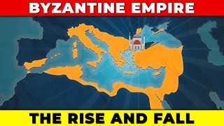 History of Byzantine Empire in 6 minutes on Map Description  Past to Future [upl. by Nnylyaj]