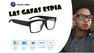 Gafas Espia 1080 30fps  Los Lentes Espia  Valen La pena  Gafas con Camara [upl. by Yennor]