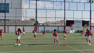 Sports Day Dance with Football crescentenglishhighschoold4589 ANNUAL STARTS MEET 202304 [upl. by Epps]