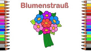 Ausmalbilder für Kinder 🎨​ Malbuch für Kinder 🌼​ Malen für Kinder 🌼​ Ausmalbilder 🌼 Blumen [upl. by Leehar281]