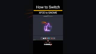 How to Switch Desktop Environments XFCE to GNOME in Kali Linux  Kali Linux 20243  shorts [upl. by Bisset]