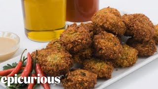 How to Make Middle Eastern Falafel Part 2 [upl. by Parrott]