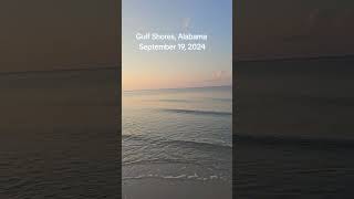 Gulf Shores Alabama Sunrise 91924 gulfshores alabamabeaches gulfshoresalabama gulfcoast [upl. by Nirra887]