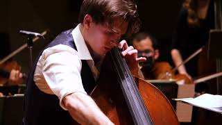 MARC ANDRÉ  Koussevitzky Bass Concerto 3rd mov [upl. by Neyud]