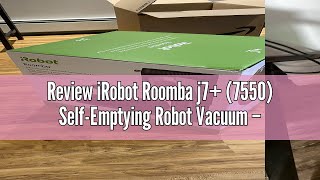 Review iRobot Roomba j7 7550 SelfEmptying Robot Vacuum – Uses PrecisionVision Navigation to Iden [upl. by Tarrsus272]