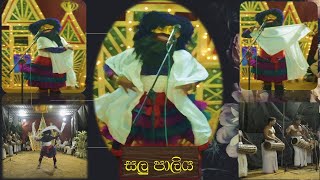 සළුපාලිය රසවත් අවස්ථාවක්  Salu Paliya traditionaldance srilanka dance dambahena dewalaya [upl. by Enelyaj660]