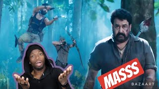 Pulimurugan Movie Climax Scene REACTION  Mohanlal Best Fight Scene [upl. by Nocam]