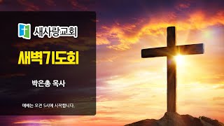 새벽기도박은총 목사 새사랑교회 [upl. by Hubsher]