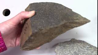 A1 amphibolite hand sample [upl. by Ynagoham]