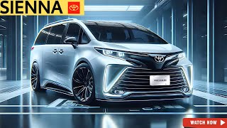 WOW AMAZING 2025 Toyota Sienna Minivan is Here  FIRST LOOK [upl. by Adrial]