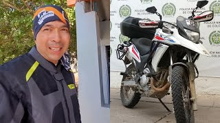 ¡DE PELÍCULA Así recuperaron motocicleta de influencers en La Guajira [upl. by Yecak]