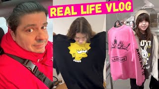 REAL LIFE VLOG  BLACKPINK LUSH ΛΙΓΟ ΑΠΟ ΟΛΑ   shopping challenge in Belgium HampM [upl. by Darbie324]