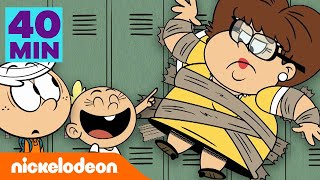 Loud House  45 minuten de grappigste schoolmomenten  Nickelodeon Nederlands [upl. by Anilrac]