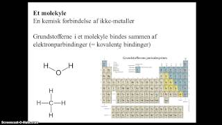 Organiske molekyler [upl. by Ollehto]