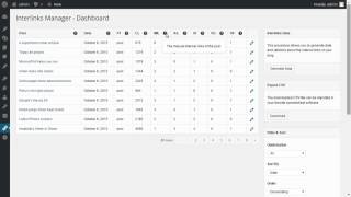 Interlinks Manager  Generate data about the internal links [upl. by Nnoj272]