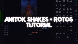 ANITOK SHAKES  ROTOS TUTORIAL  ALIGHT MOTION [upl. by Dnalon]