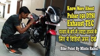 Bajaj Pulsar 150DTSI with Exhaust TEC Good Things amp Bad Point Real Review Mileage tech Specification [upl. by Edward]