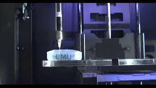 Adam Feinberg Demonstrates 3D Bioprinting Process [upl. by Nosaes137]