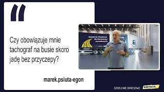 Czy obowiązuje mnie tachograf na busie skoro jadę bez przyczepy [upl. by Kafka]