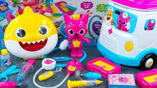 90 Minutes Pinkfong Ambulance Play Set Satisfying ASMR  Doctor Toys Unboxing 💞 Lana Unboxing Toys [upl. by Anniahs]