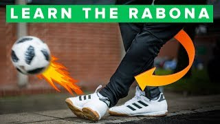 LEARN HOW TO RABONA  Learn Basic Football Skills [upl. by Alpers611]