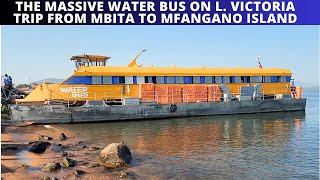 L Victorias Magic  Water Bus Ride from Mbita to Mfangano Island [upl. by Adnesor881]