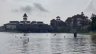 Water sports kayak competition at Putrajaya athlete Afis Anas [upl. by Enohpesrep]