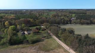 Landgoed de heemheuvel en omgeving Halle Zelhem drone vogelvlucht Tennisbaan zwembad Obbinkmark [upl. by Oz]