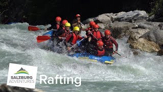 Rafting in Salzburg [upl. by Comyns]