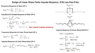 DSP Lab  Finite Impulse Response Low Pass Filter  FIR Low Pass Filter Design Using MATLAB [upl. by Ranita]