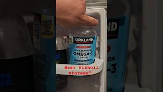 Where is the best place to store your Omega 3 fish oil supplement for health [upl. by Yllop]