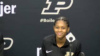 Purdue WBB Lana McCarthy amp Destini Lombard Postgame vs Purdue Fort Wayne [upl. by Tocci391]