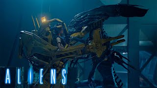 Ripleys Iconic Final Showdown  ALIENS 1986 Action Movie CLIP 4k [upl. by Solracnauj]