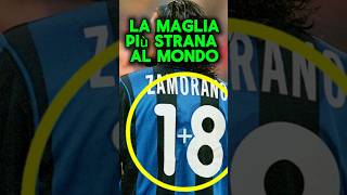 La maglia da calcio più strana al mondo 😧 zamorano calciosport football [upl. by Drusie]