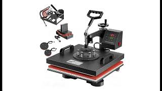 ZBPRESS 5 in 1 15x15 Heat Press Machine [upl. by Atsahs]