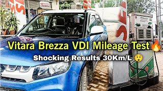 Maruti Suzuki Vitara Brezza Diesel Mileage Test 🔥 Middie Boy  vitarabrezza marutisuzuki [upl. by Notwal]