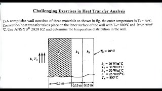 Challenging Problem 1  Convective Heat Transfer [upl. by Loftis]