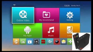 Installation Apk and m3u IPTV MXQ S805 Original [upl. by Stacy]