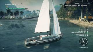 Just Cause 4  Boat stunt with map at Islas Kaupyes Watasumag [upl. by Archle]