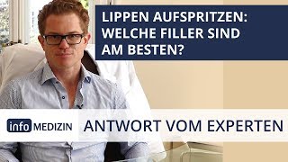 Lippen aufspritzen Welcher Filler ist am besten  Expertenantwort von Dr Kiermeir [upl. by Annaj]