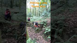 New mtb drop in the local woods mtb bike mtblife cornwall  mtbpro mtbcycle mountainbiking [upl. by Etnad754]