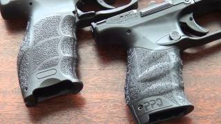 Hk VP9 vs Walther PPQ Detailed Comparison HD [upl. by Nonnaer62]