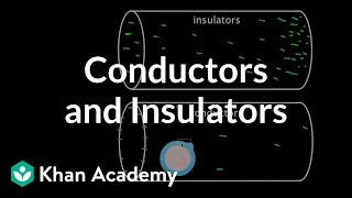 Conductors and Insulators  Physics  Khan Academy [upl. by Brennan345]