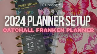 2024 PLANNER SETUP  CATCHALL FRANKEN PLANNER [upl. by Yuhas]