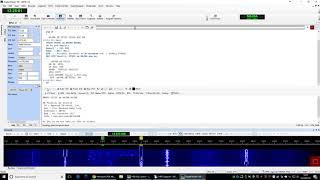 BPSK31 Test QSO [upl. by Drofliw605]