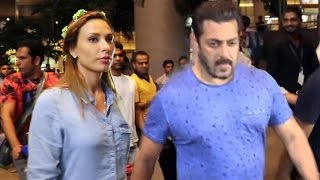 Salman Khan amp Iulia Vantur RETURNS Mumbai From Maldives Holiday [upl. by Hseyaj53]