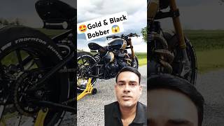 GOLD🥇amp BLACK Bobber 🤩 bobber tfc​ motorcycle​ shorts youtubeshorts [upl. by Leamsi484]