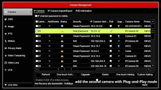 How to add new IP Camera in hikvision NVR [upl. by Quinta]