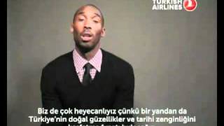 Kobe Bryant says Hi to Turkish Airlines [upl. by Irrem805]